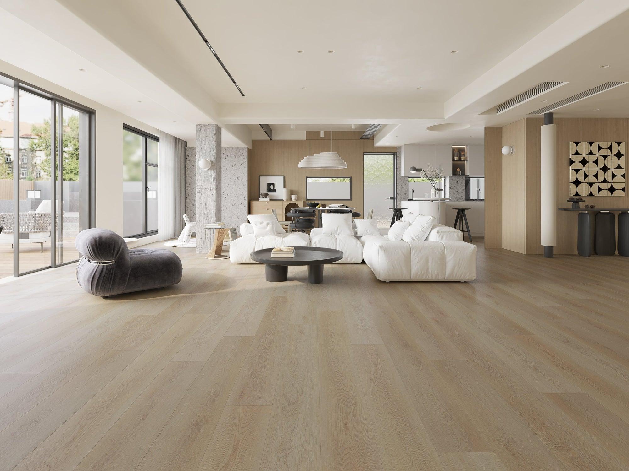 Floor refinishing project by F&F Surface Group LLC in Olney, MD